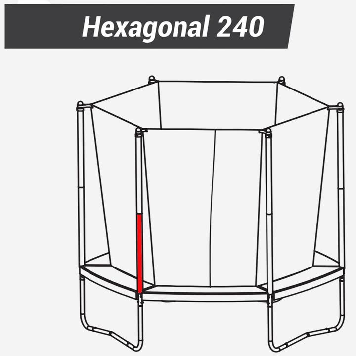 Image du produit Domyos Pièce de rechange de structure de trampoline Acier