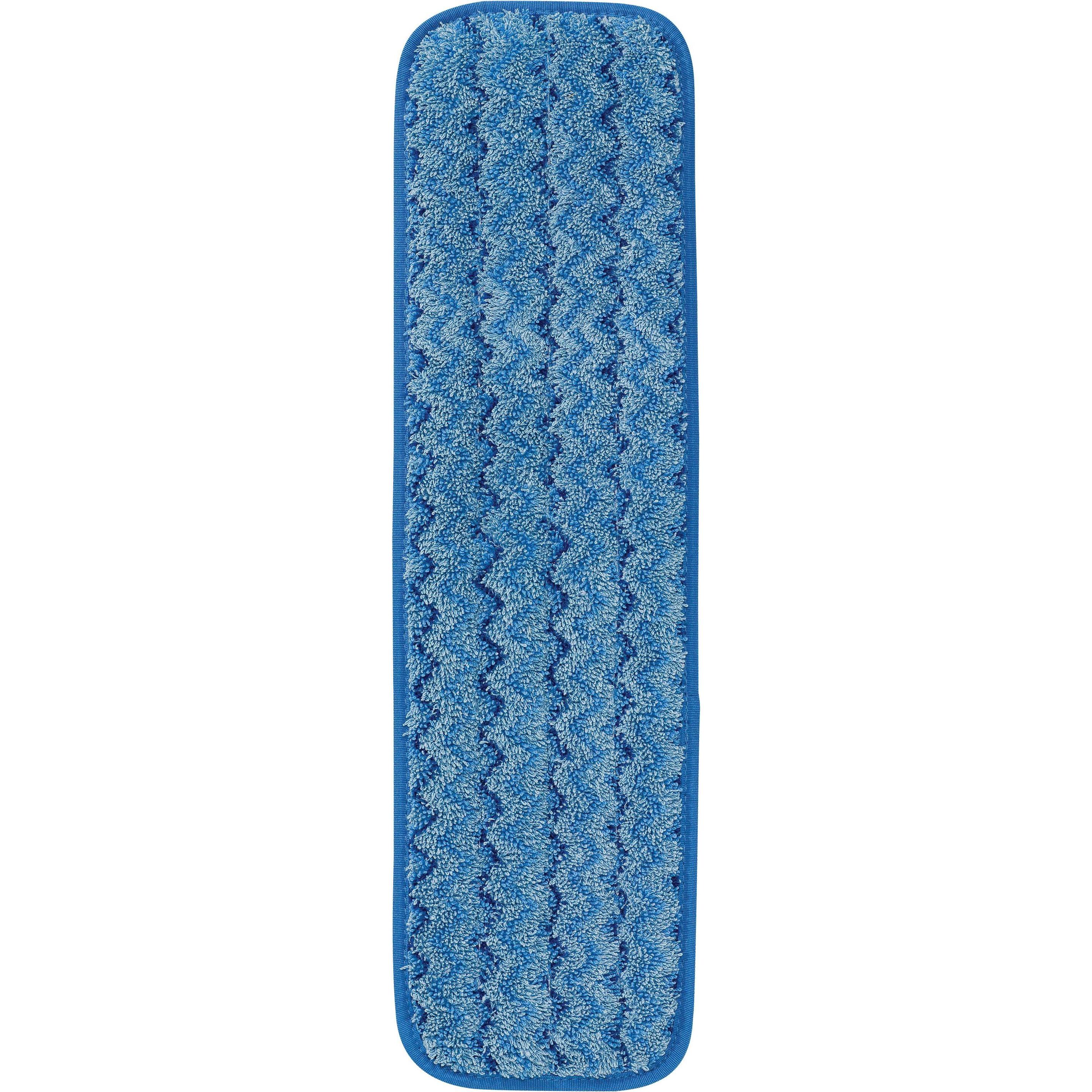 4x Rubbermaid HYGEN Feuchtwisch-Mopp R050650, Reinigungsutensil, Blau