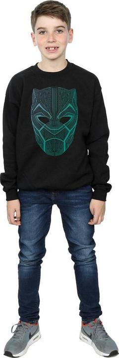 Produktbild Black Panther Tribal Mask Sweatshirt Jungen (140, 146)