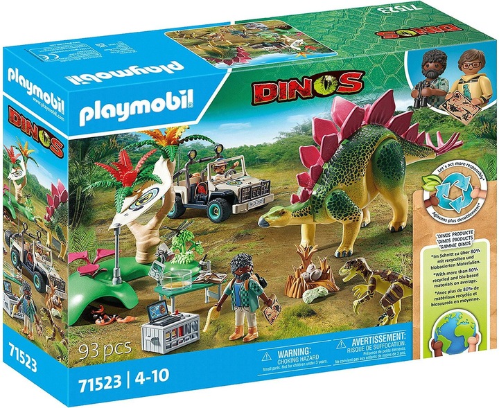 Image du produit Playmobil Camp de recherche avec des dinosaures (71523, Dinosaures Playmobil)