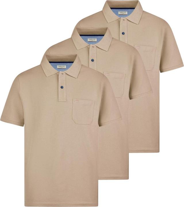 Produktbild Redmond 3er Pack Basic Poloshirt (XXL)