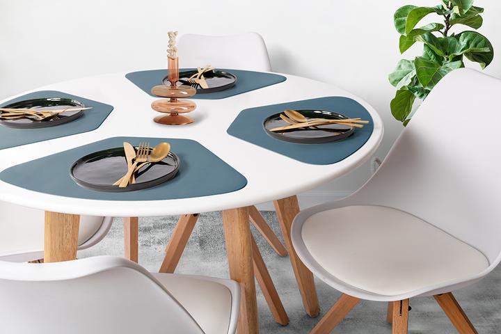 Image du produit Ziczac 48 cm x 32 cm Set de table Togo Wedge bleu (1 pcs, 48 x 32 cm)
