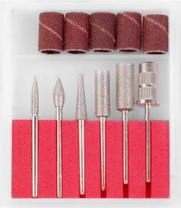 Produktbild Nagellack24 Nagelfräser Bit Set 12 tlg.