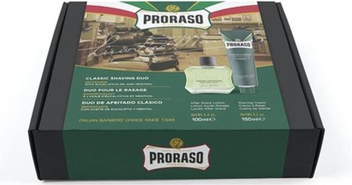 Immagine prodotto Proraso Duo di rasatura classico verde (Lozione dopobarba, 100 ml)