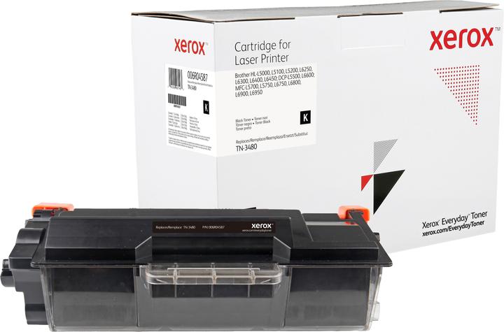 Image du produit Xerox Everyday Toner Mono compatible avec Brother TN-3480, Capacité standard, 8000 pages, Noir, 1 pièce(s) (CF)