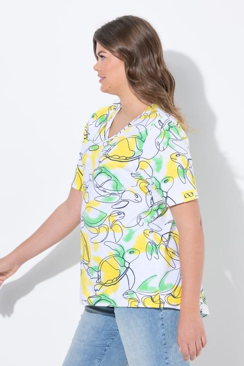 Produktbild Laurasøn T-Shirt, 1/2 Arm, V-Ausschnitt, OEKO-TEX (40)