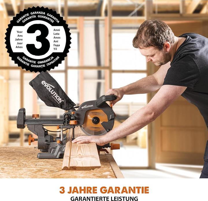 Immagine prodotto Evolution R210SMS PLUS 1500 W 210 mm Mitre Saw