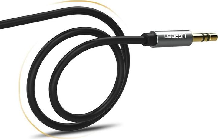Produktbild Ugreen AV119 Jack cable 3.5mm AUX 3m (black) (3 m, 3.5mm Klinke (AUX))