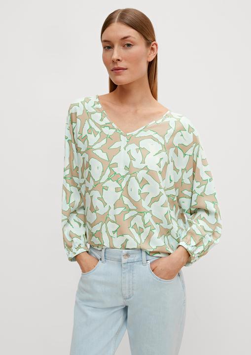 Immagine prodotto Comma Bluse Viskosebluse mit V-Ausschnitt (36)