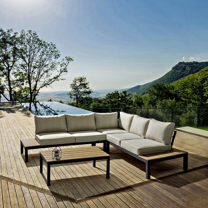Image du produit Bizzotto Jardin Lounge d'angle Elias SJ61