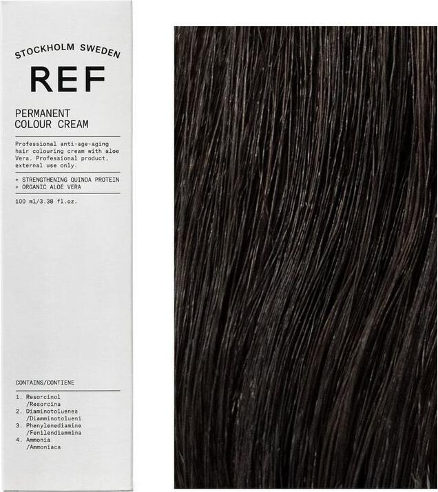 Produktbild Ref. Permanent Colour Cream Haarfarbe 3.0 Dark Brown 100 ml (3.0 Dunkelbraun)