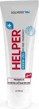 Solverx Helper Cream-Gel For Hands And Nails Care & Antibacterial Protection 100Ml (100 ml)