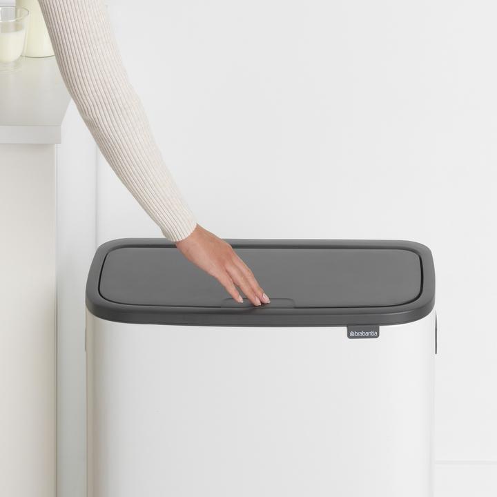 Productafbeelding Brabantia Kringloopbak Bo Touch Bin 60 liter, wit (60 l)