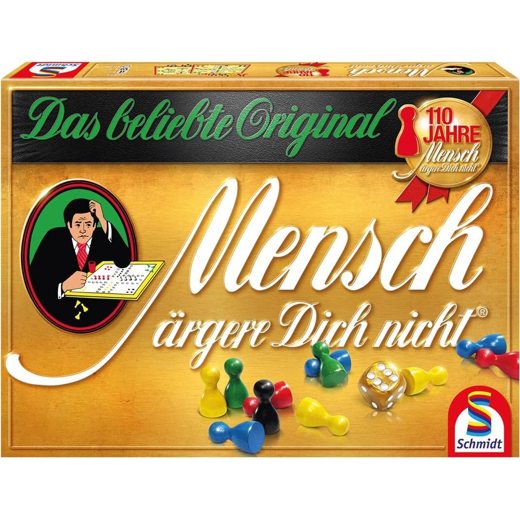 Schmidt Spiele Mensch ärgere dich nicht, Gold (Deutsch)