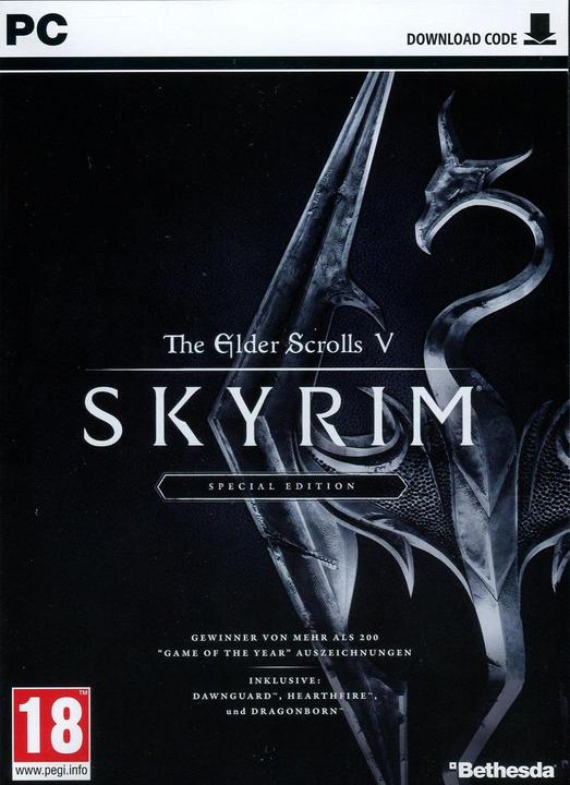 Produktbild Bethesda The Elder Scrolls 5: Skyrim Special Edition (Download Code) (PC, DE)