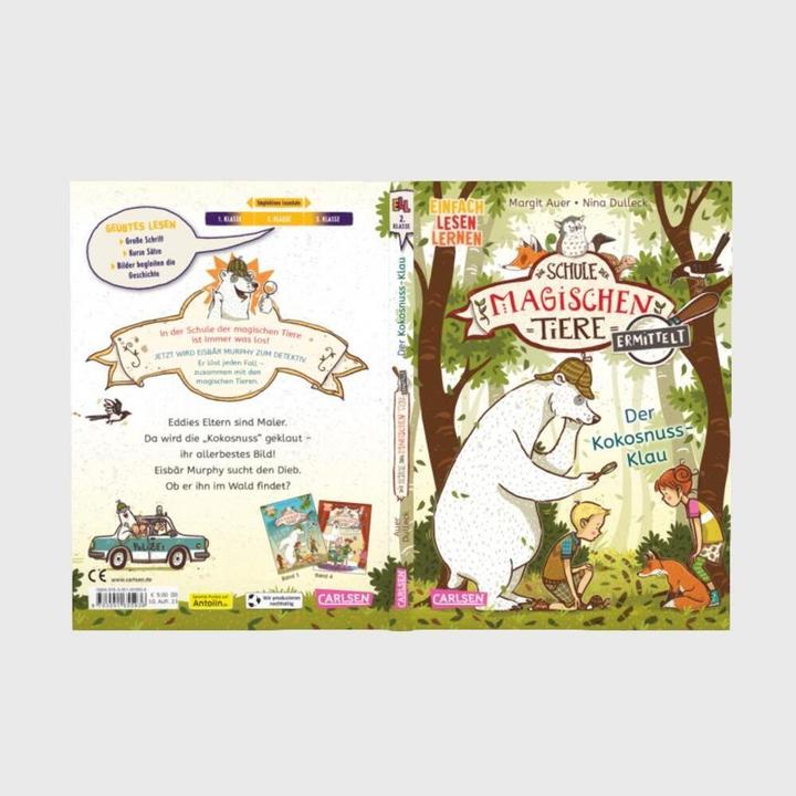 Actual product image Die Schule der magischen Tiere ermittelt 3: Der Kokosnuss-Klau (Zum Lesenlernen) (German, Nina Dulleck, Margit Auer, 2021)