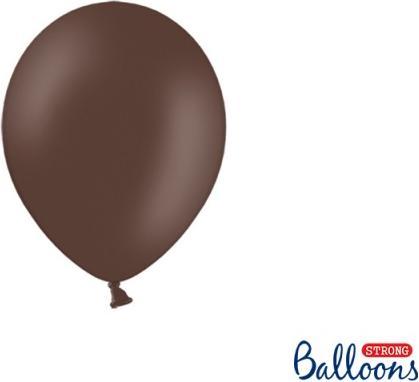 Actual product image Partydeco Strong Balloons 12cm, Pastel Cocoa Brown (1 pkt / 100 pc.) (100 x)