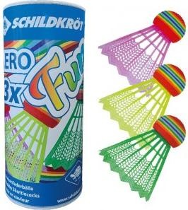 Produktbild Schildkröt Federball Ball Aero Fun, farbig sortiert farbiger Kunststoffball (PE) mit Kopf aus Schaumstoff (EVA