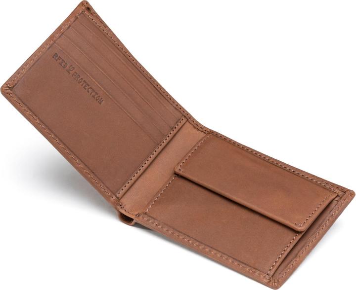 Actual product image Farmhood Nashville wallet RFID protection leather 11 cm