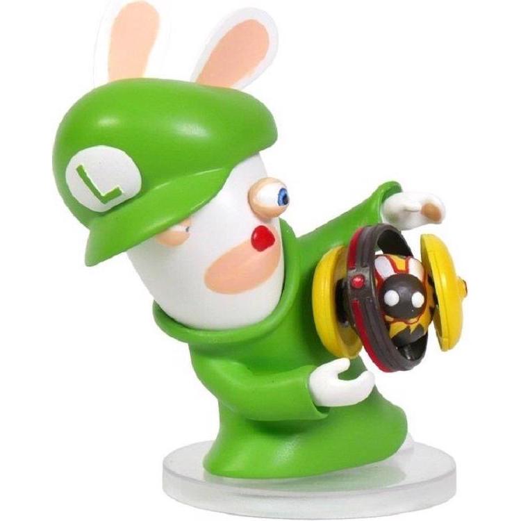 Ubisoft Mario & Rabbids Kingdom Battle - Figura Rabbid Luigi (8 cm)