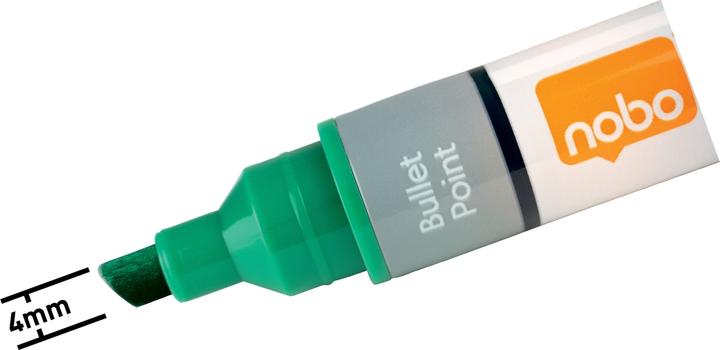 Produktbild Nobo N-Marker Viscom 4mm 1915385 grün 10 Stück (10x)