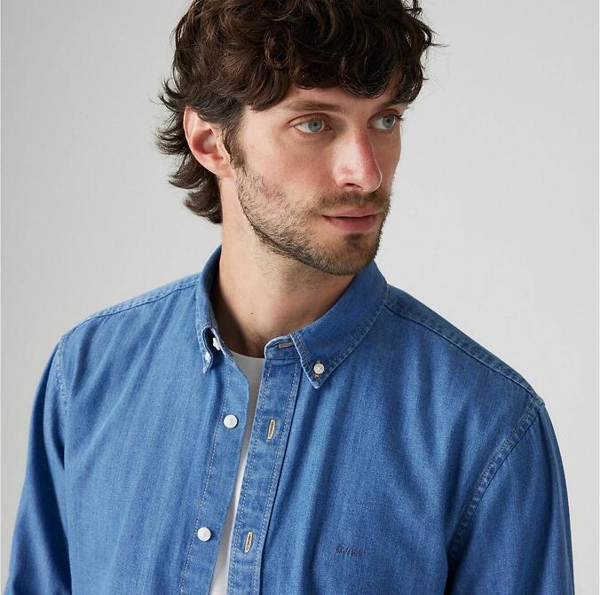 Immagine prodotto Levis Oxford-Hemd mit Button-Down-Kragen (M)