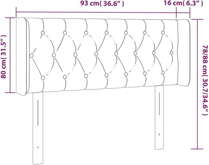 Produktbild VidaXL Kyo (93 x 16 x 88 cm)