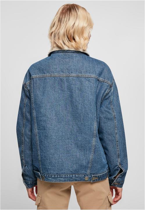 Immagine prodotto Urban Classics Giacca in denim Sherpa oversize da donna (M)
