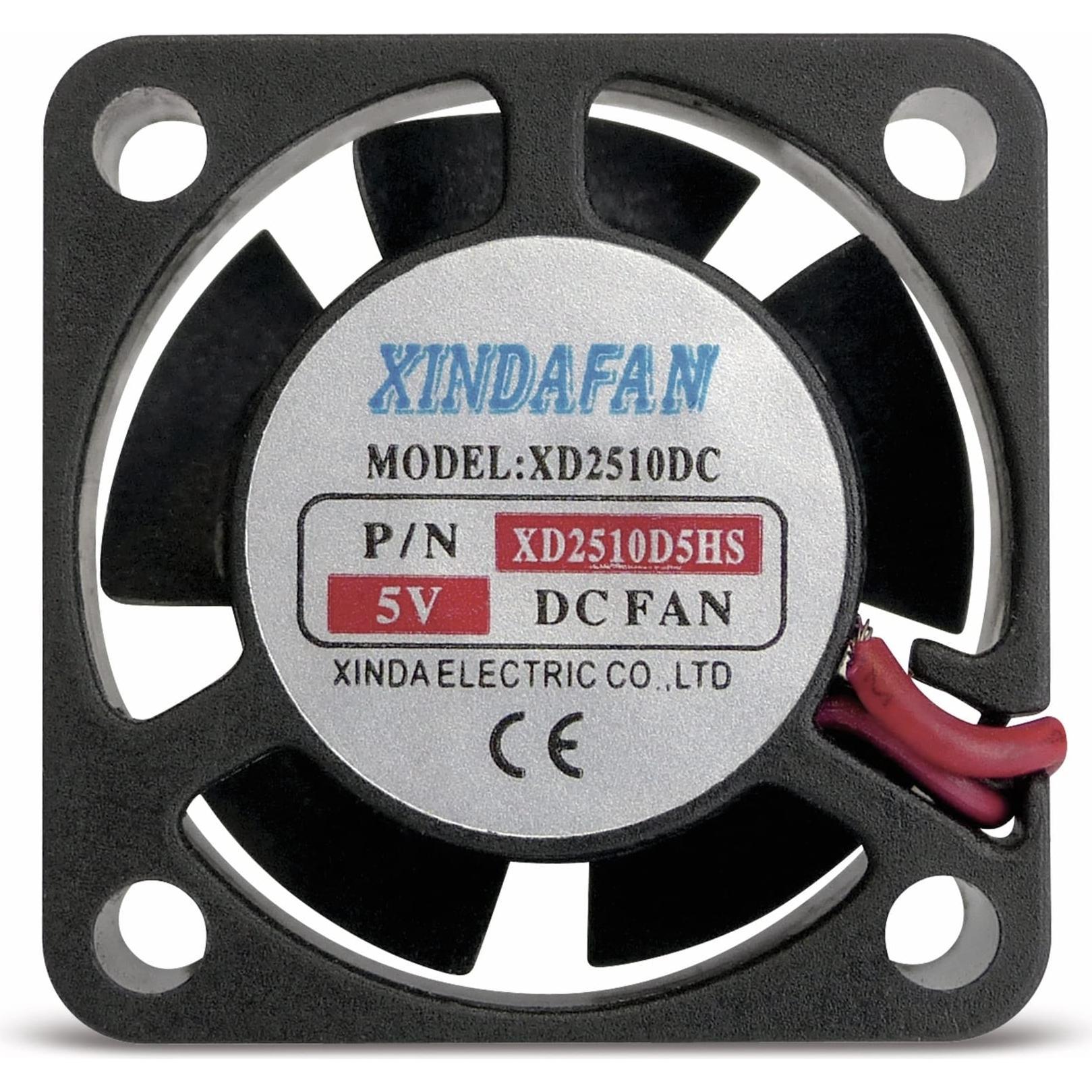 Eneroid Lüfter Miniatur 5 VDC 25 x 25 x 10 mm XINDA (6250 mm), PC Lüfter