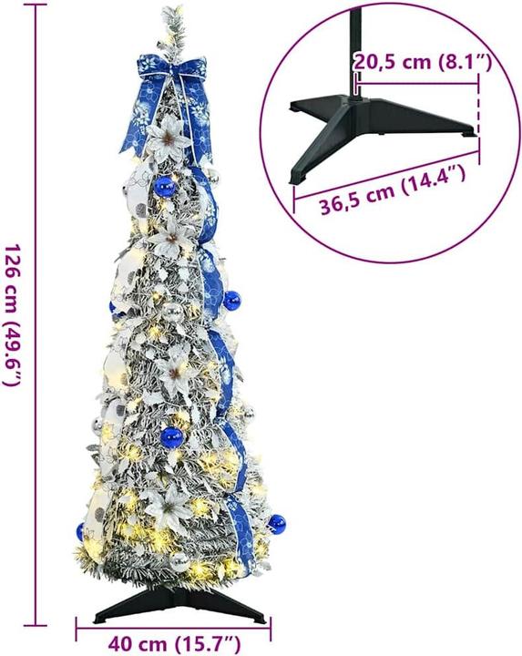 Actual product image vidaXL Künstlicher Baum (210 cm)