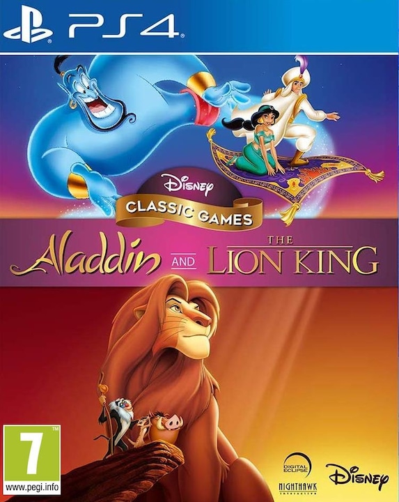Produktbild Liquidbit Classic Games: Aladdin & Lion King (PS4, EN)