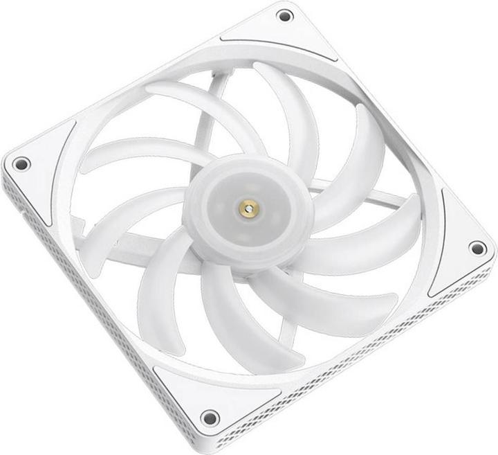 Actual product image Jonsbo HF1415 Slim PWM fan, ARGB, 140mm - white (140 mm)