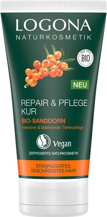 Logona Traitement des cheveux, soins et réparation, argousier biologique 150 ml (150 ml)