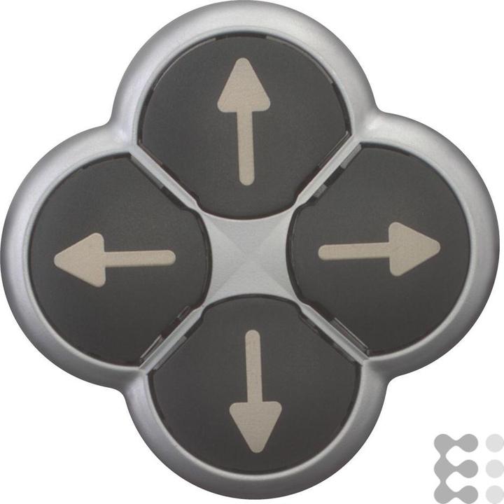 Produktbild Eaton Pushbutton 4-Way Operator Black Buttons