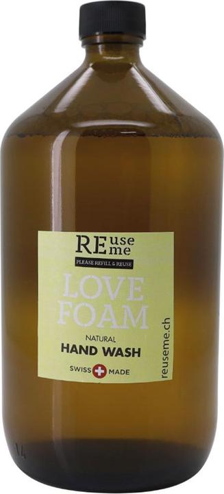 Actual product image Schnarwiler LOVE FOAM Hand Wash für Foam Dispenser (Liquid soap, 1000 ml)