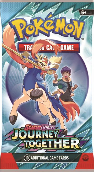 Actual product image Pokémon Journey Together (English, Booster Pack)