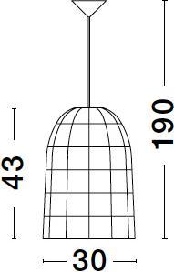 Actual product image Nova Luce Pendant lights (E27)