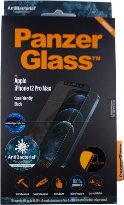 Produktbild PanzerGlass Case Friendly (1 Stück, Apple iPhone 12 Pro Max)