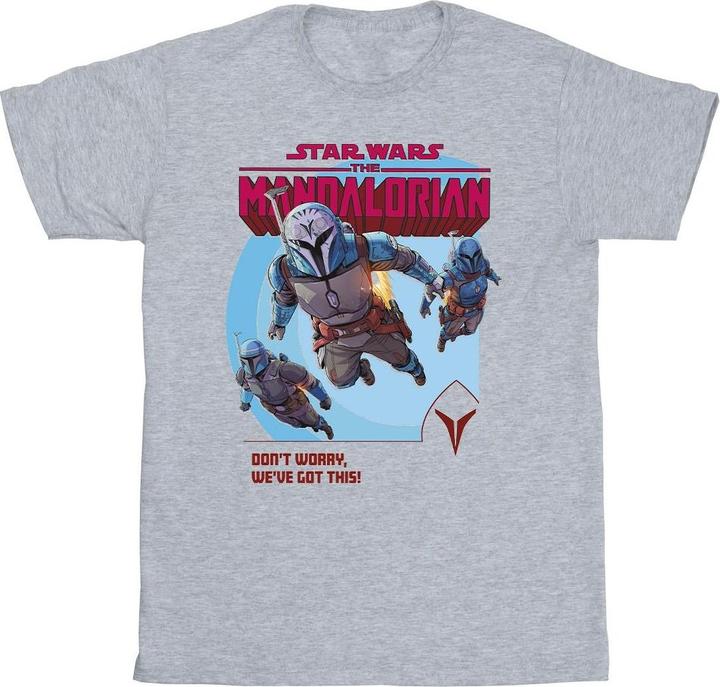 Actual product image Star Wars Mens The Mandalorian We've Got This T-Shirt (5XL)