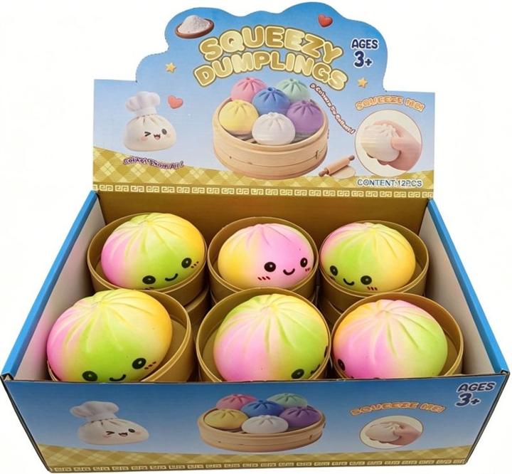 Squishy Dumpling 8.5 cm Multi Color 1 Stück assortiert