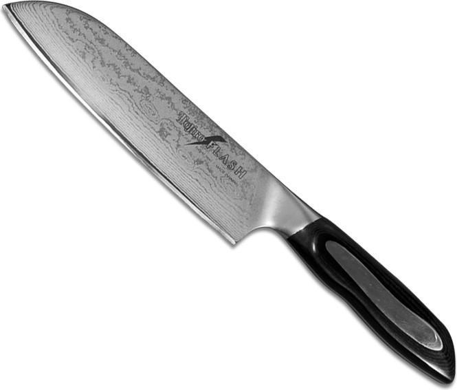 Tojiro Flash Santokumes 18 cm 63-laags damaststaal (FF-SA180) (18 cm)