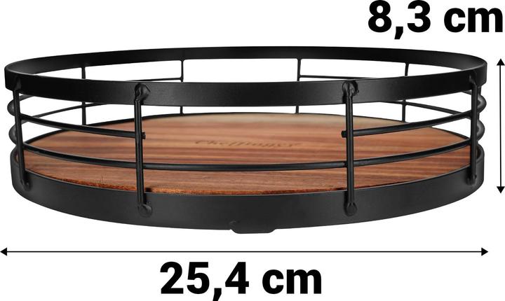 Produktbild Cheffinger Drehplatte Gewürze und Gläser