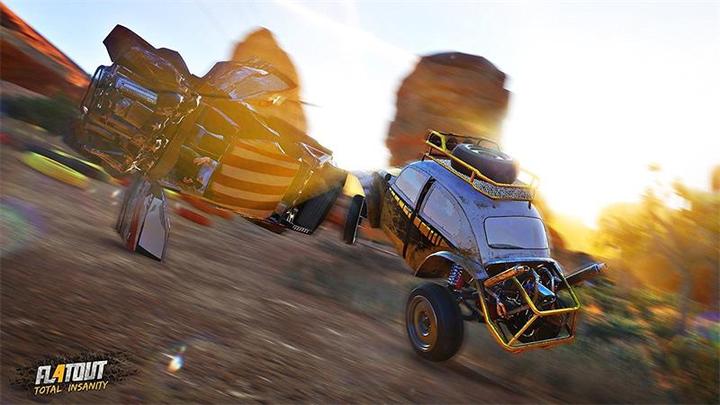 Actual product image Bigben FlatOut 4: Total Insanity (Xbox One X, Xbox Series X, Multilingual)