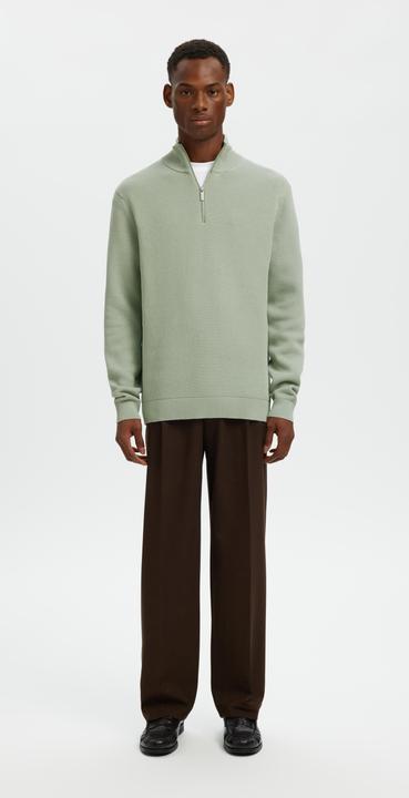 Produktbild Selected Slhdane Ls Knit Structure Half Zip Noos (S)