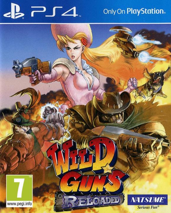 Actual product image Natsume Wild Guns Reloaded -US- (PS4)
