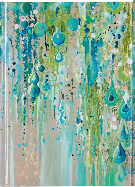 Produktbild Kunst-Notizbuch mit Magnetverschluss (A5, Liniert, Harter Einband)