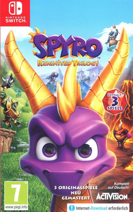 Actual product image Activision Spyro Reignited Trilogy (Switch, Switch Lite, Switch OLED, Multilingual)
