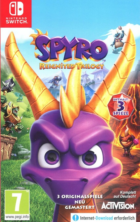 Produktbild Activision Spyro Reignited Trilogy (Switch, Switch Lite, Switch OLED, Multilingual)