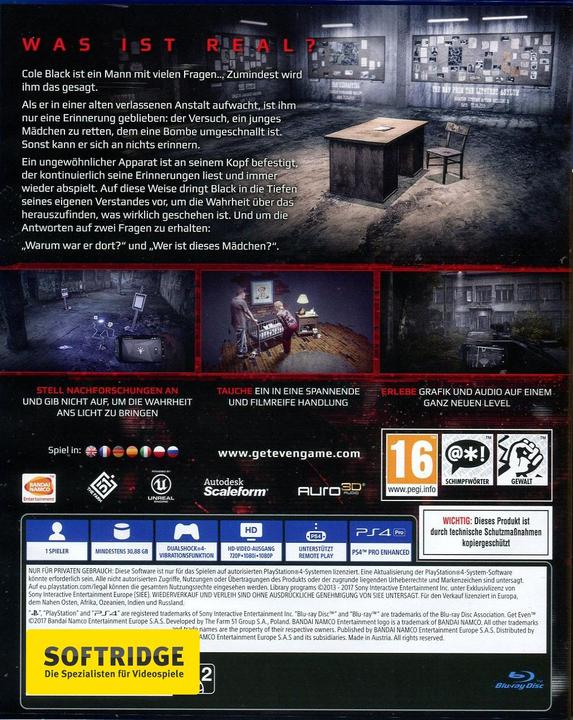 Immagine prodotto Bandai Namco Ottenere il pareggio (PS4, EN)