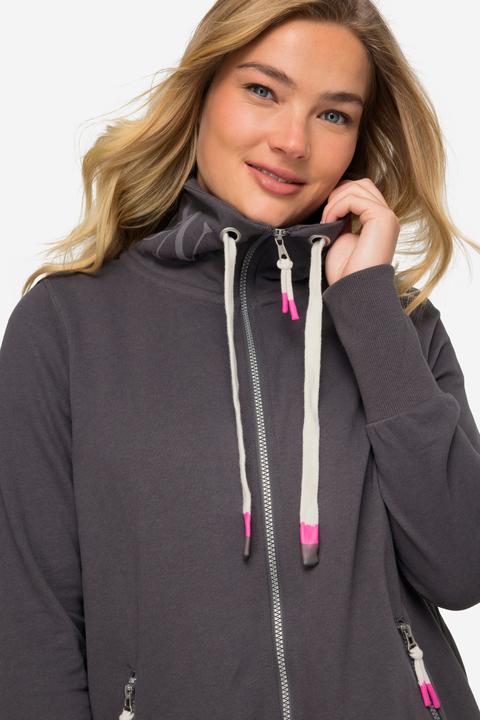 Immagine prodotto Laurasøn Sweatjacke, Stehkragen, Zipper, Langarm (S)